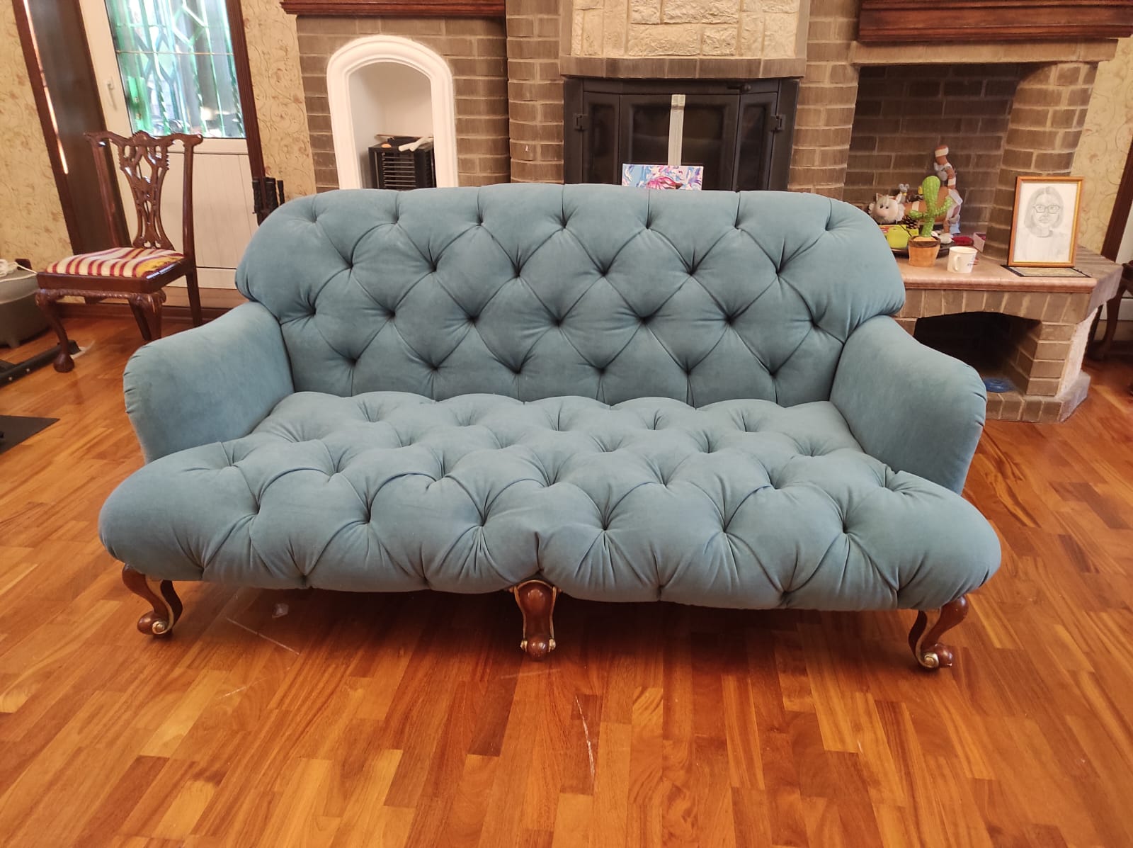 Перетяжка дивана. Злынка